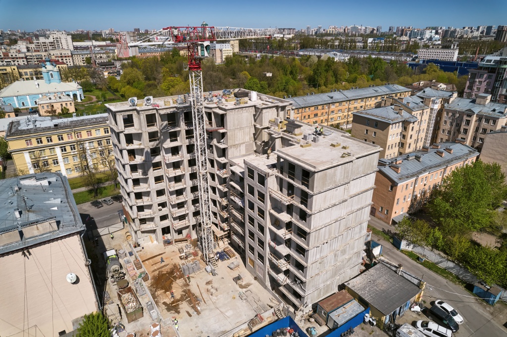 Ход строительства ЖК Наследие